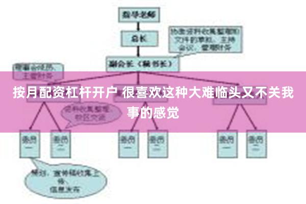 按月配资杠杆开户 很喜欢这种大难临头又不关我事的感觉