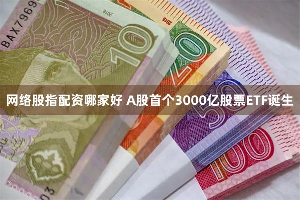 网络股指配资哪家好 A股首个3000亿股票ETF诞生