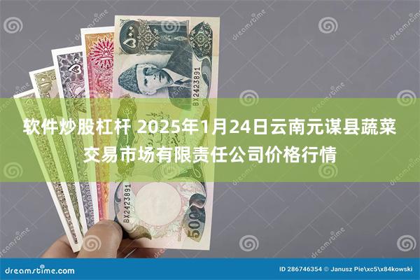 软件炒股杠杆 2025年1月24日云南元谋县蔬菜交易市场有限责任公司价格行情